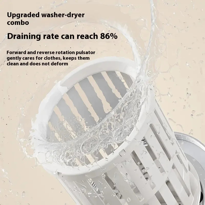 USB charging portable mini automatic washing machine can dehydrate, no need to plug in, no need to assemble