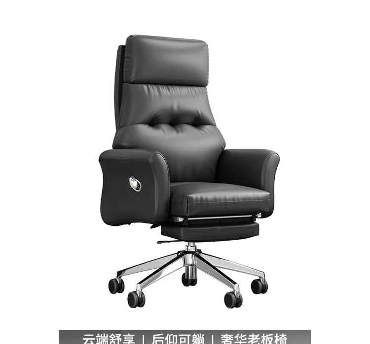 L-shaped luxury chairperson's room manager chair combination simple modern president's desk furniture Executive Office Desk home