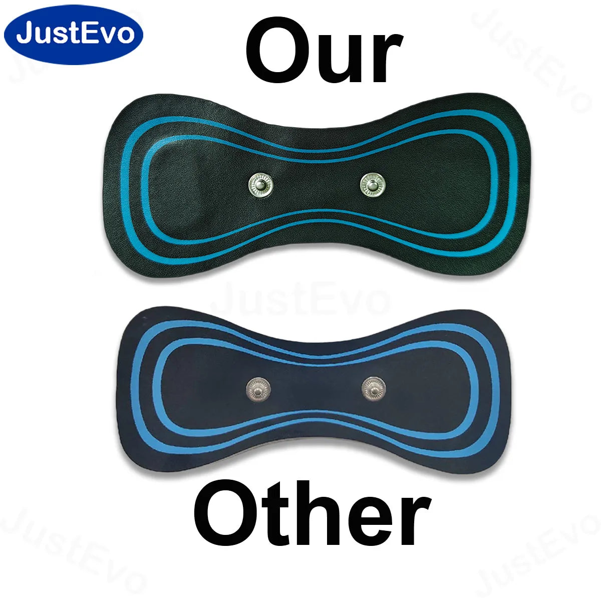 JustEvo Massager, full body massager, rechargeable and wireless design, ideal for muscle relaxation, perfect for office and gym.