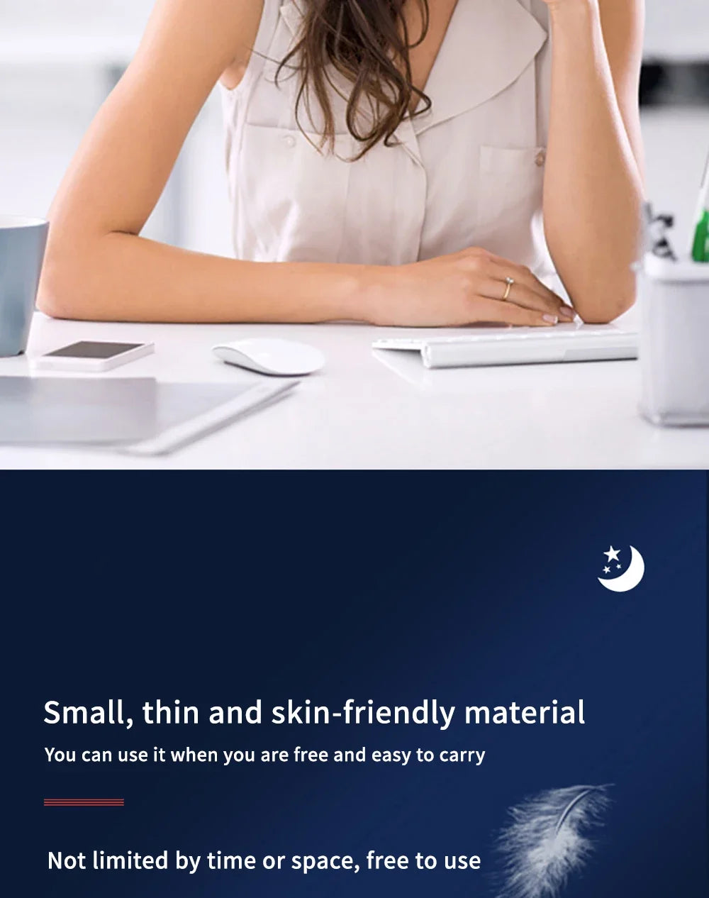 TENS Sleeping Aid Electric Massager Relieve Headache and Migraine Help Sleep Night Anxiety Therapy Relaxed Pressure Relief Tools