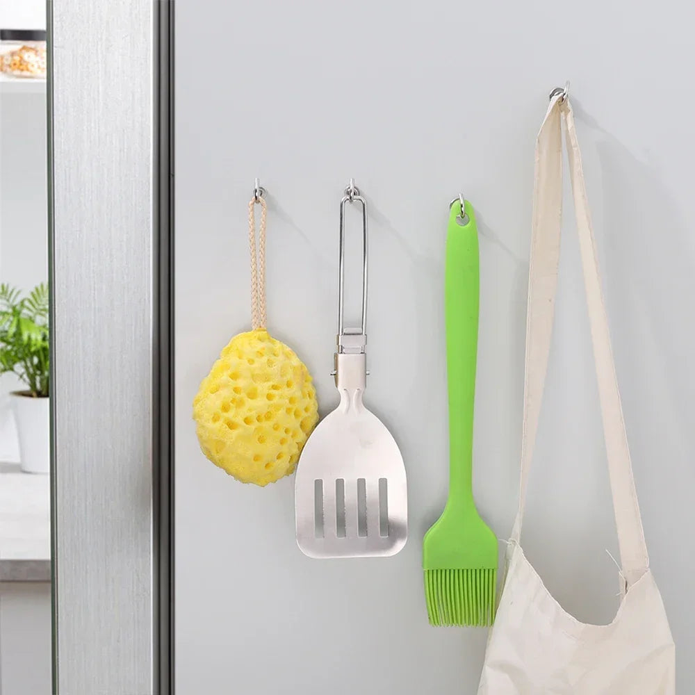 Magnet Ring Multipurpose Storage Hook Stainless Steel Home Hook Bathroom Hook Kitchen Garden Magnetic Home and Decoration Iman