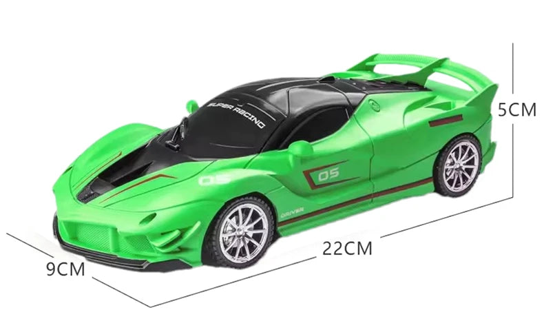 1:18 Simulation Drift Racing Remote Control RC Car High Speed Radio Controlled Vehicle With Light Model Toy Gift for Kids Boy