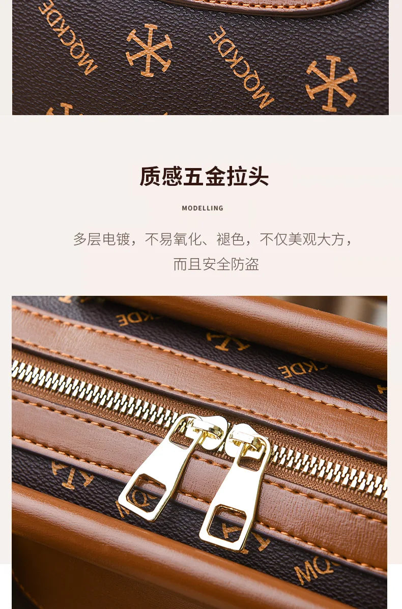 2024 Fashion New Boston Pillow Bag Soft Leather Women's Handbag Versatile Classic Shoulder Bag Large Capacity Crossbody Bag