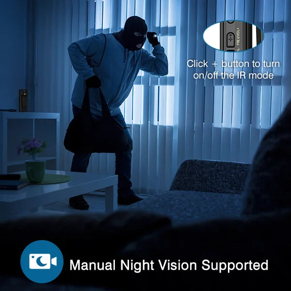 BOBLOV A22  Digital Mini Body Camera 1080P Sports DV HD Screen Magnetic Night Vision Small Camera Nanny Camcorder Police