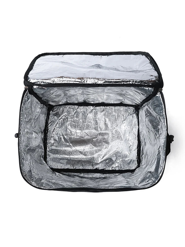 Insulated Delivery Backpack - Thermal Food Delivery Bag for Riders, 30L Large Capacity Takeout & Grocery Backpack