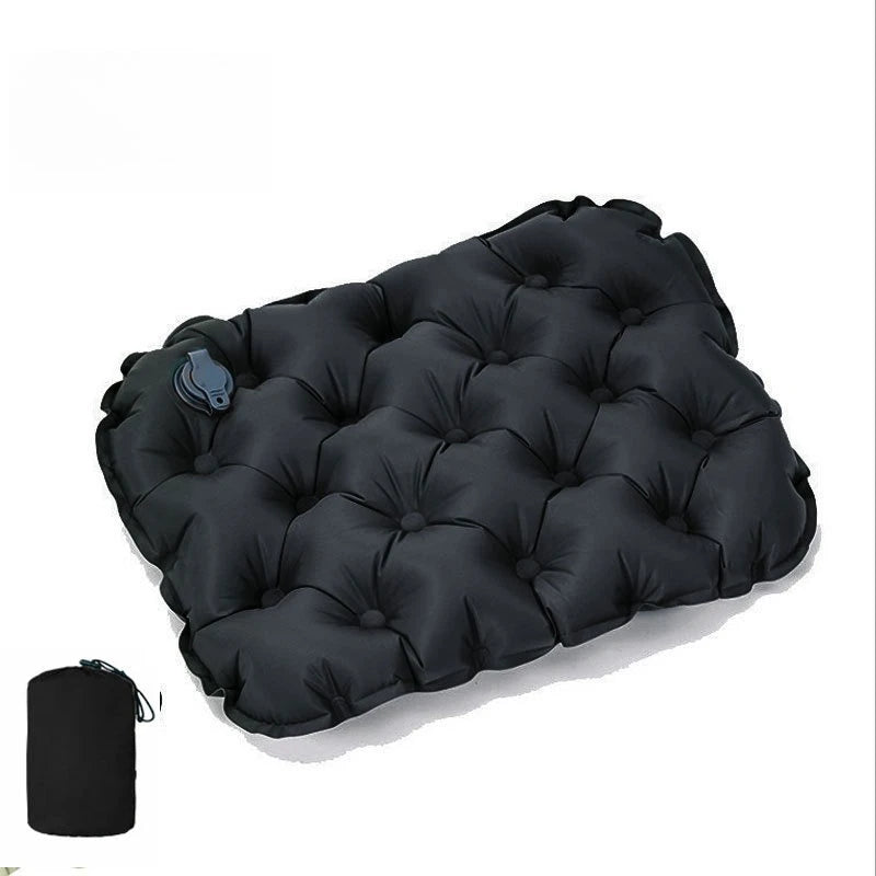 Inflatable Mattress for Sitting Outdoor Ultralight Seat Cushion Camping Sitting Pad Air Mat for Hiking Backpacking