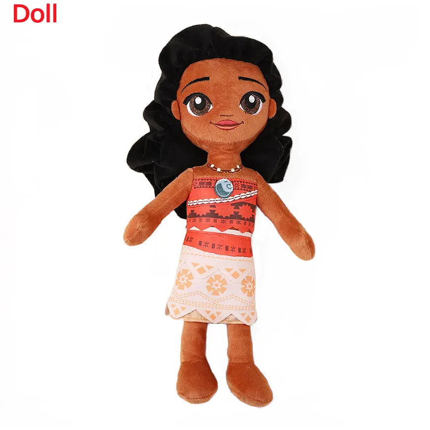 Disney Moana 2 Plushie 35cm Doll Princess Vaiana Birthday Party Supplies Cute Moana Pig Cock Toys Costume Play Accessories Props