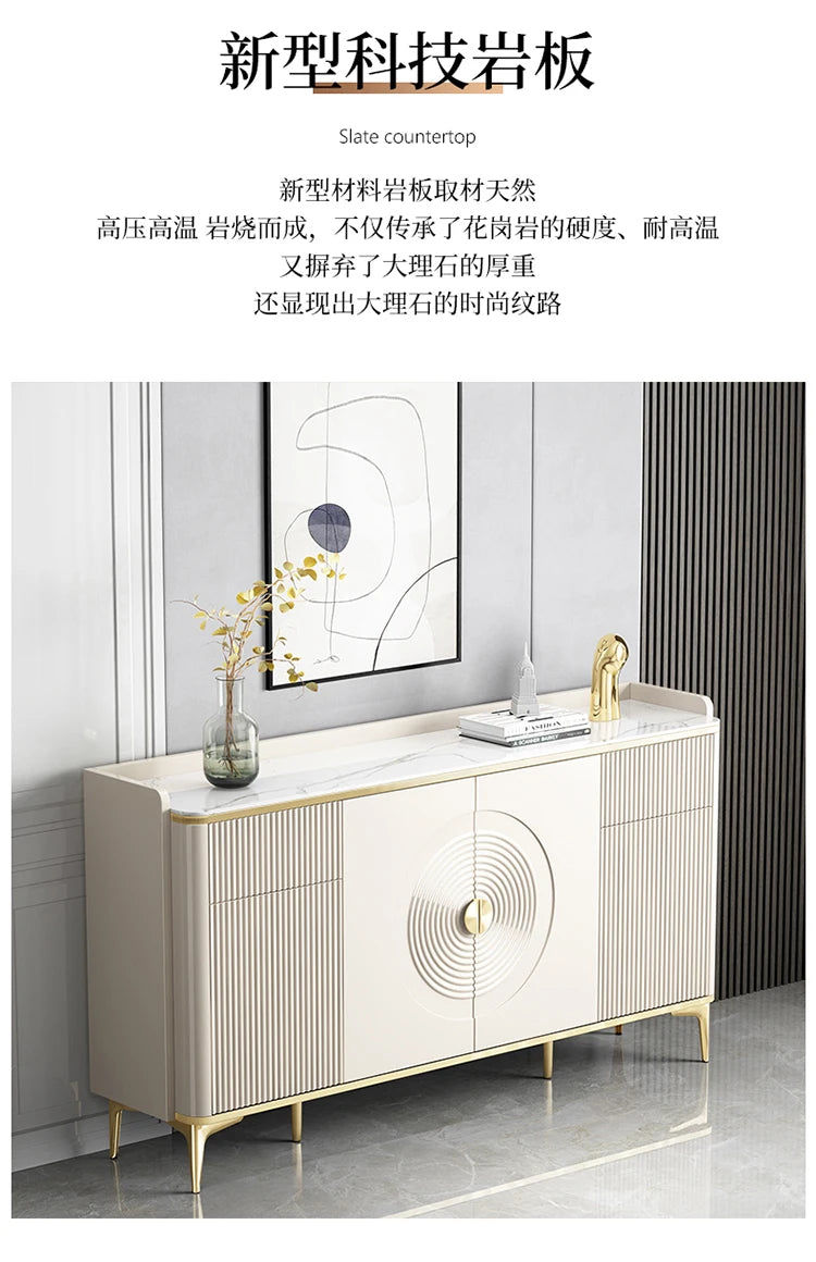Large Household Living Room Cabinets European Metal Legs Glam Luxury Living Room Cabinets Nordic Modern Szafka Vintage Furniture