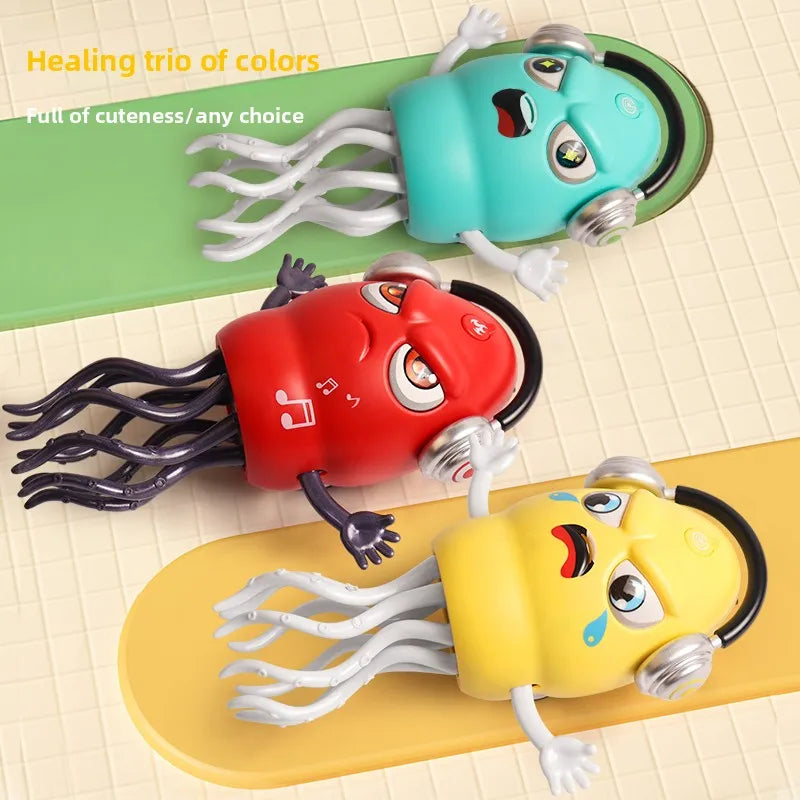 Dancing Octopus Kid Electronic Pet Toys Cartoon Interactive Development Moving Education Toddler Toy Gift Creative birthday gift