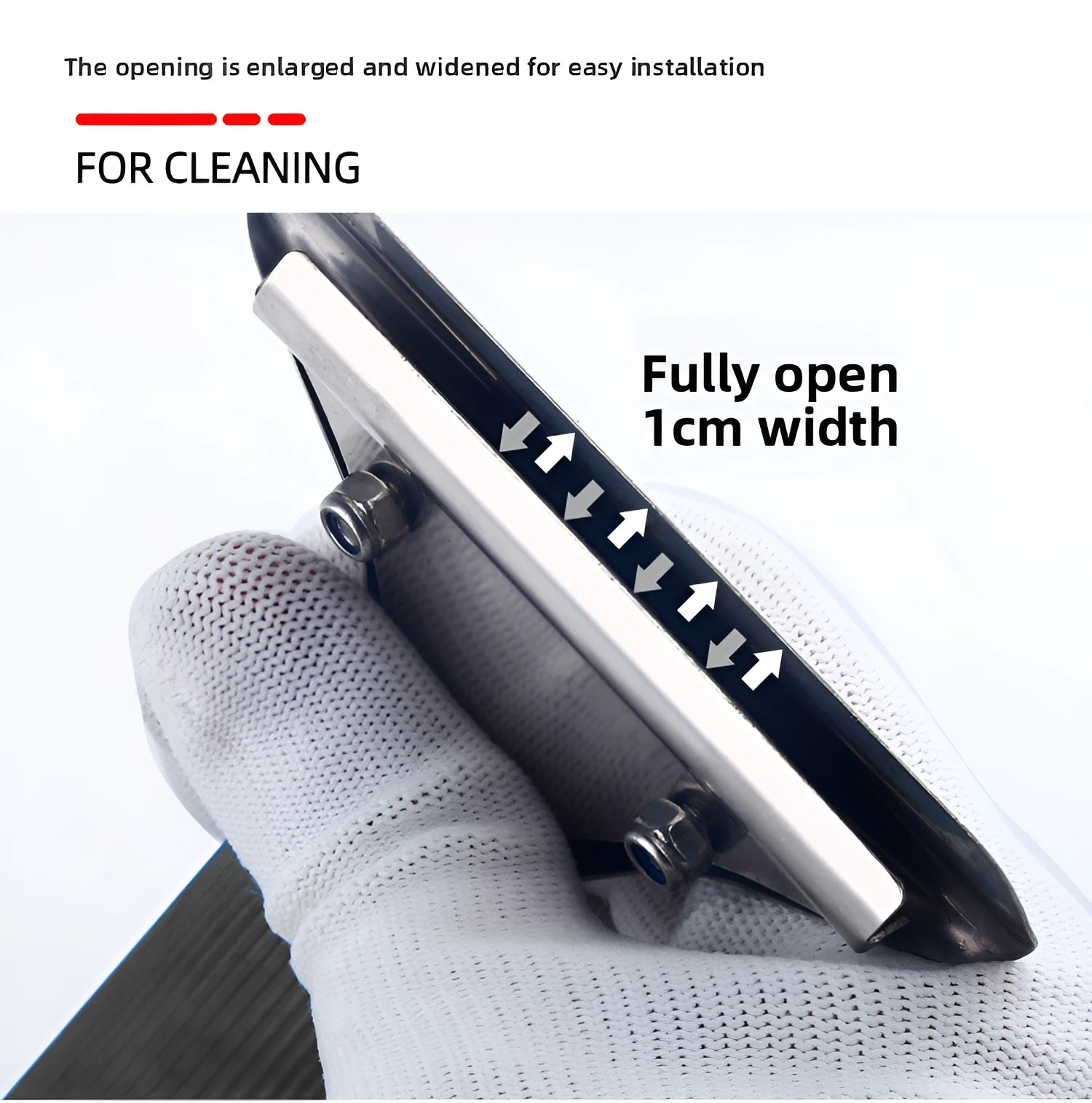 Glass Scraping Glass Artifact Window Brush White Cloud Style Glass Cleaning Wiper Single-sided Window Cleaning Floor Squeegee