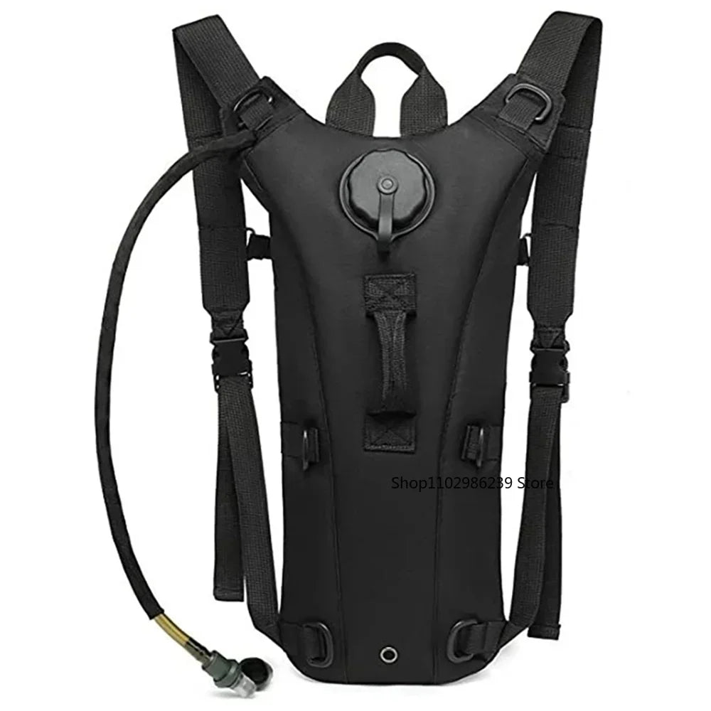 Tactical Hydration Backpack 3L Waterproof Water Bag Outdoor Sports Travel Cycling Mountaineering Convenient Water Bottle bag