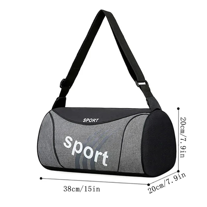 Women's & Men's Gym Bag Unisex Outdoor Crossbody Shoulder Backpack Personalized Duffel Overnight Travel Yoga Sports Bag
