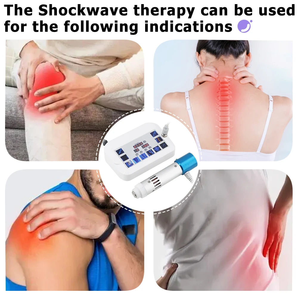 Shockwave Therapy Machine 300MJ For Effective ED Treatment And Body Pain Relief Massage Newest Professional Shock Wave Massager