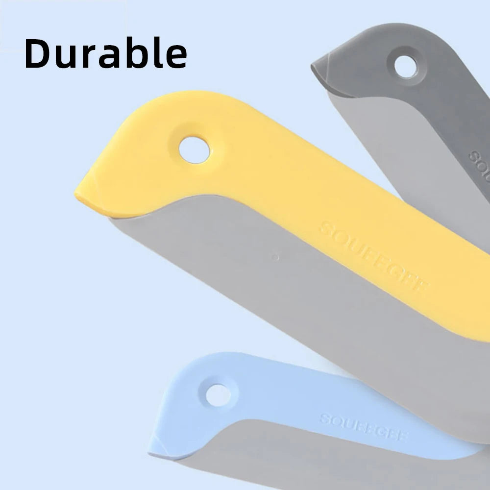 Soft Silicone Glass Wiper Scraper Bathroom Glass Cleaning Tools for Kitchen Car Mirror Cleaner Squeegee Window Cleaning Brush