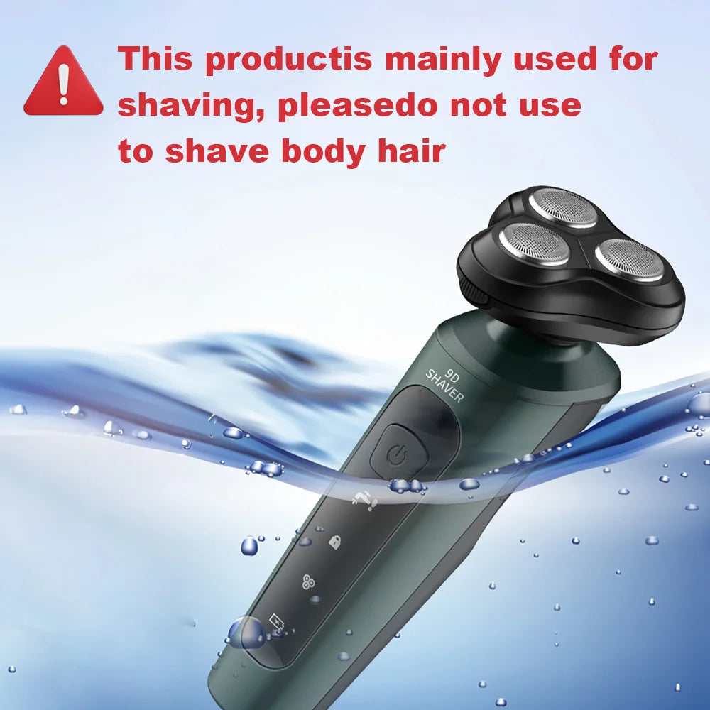 Electric shaver Blade Washable Easy-To-Detach Blade Comfortable Grip Fashionable Design Efficient Shaving Men's Shaver Gift
