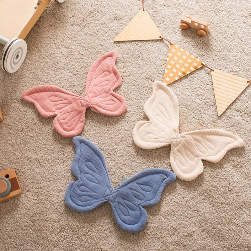1Pc Infant Cotton Butterfly Back With Wings Photography Props Baby Birthday Party Decoration Accessories For Children Birth Gift