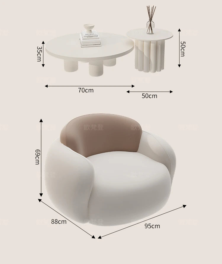 Storage Accent Living Room Sofas European Luxury Minimalist Modern Sofa Aesthetic Neoclasical Double Sofa Bed Room Furniture