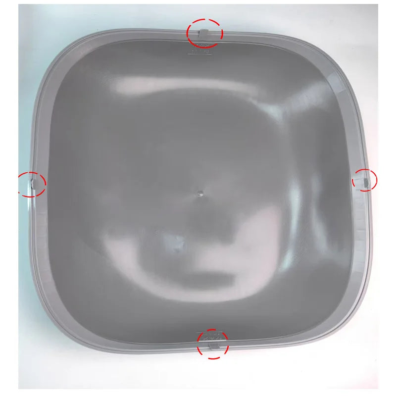 Automatic Cat Litter Box Accessories Bin Door Collecting Feces Bottom Capsule Garbage Bag for Cat Toilet Litter Box