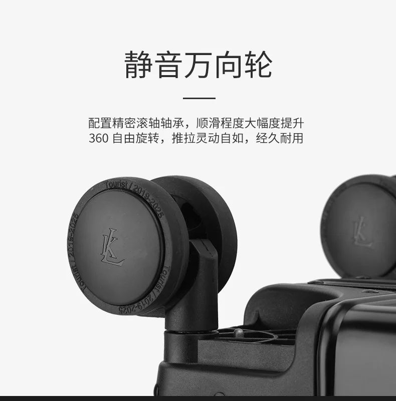 100% Aluminum-magnesium Alloy Material High Quality Senior Travel Luggage 20/24/26/28 Size Spinner Brand Travel Suitcase