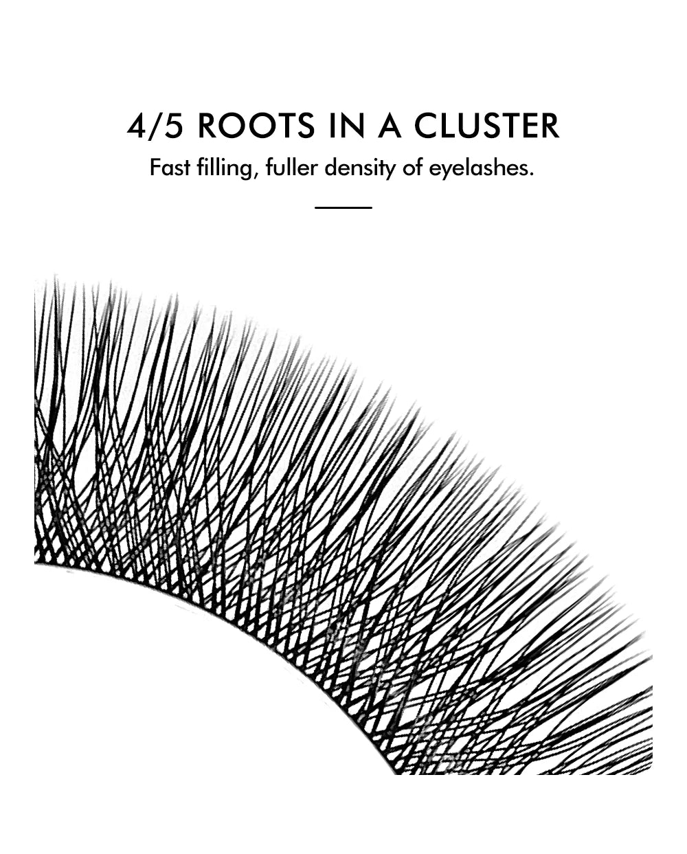 NATUHANA W-Shaped 4D 5D Volume Eyelash Extensions Premade Volume Fans W Shape Lashes Natural Soft False Eyelashes for Makeup