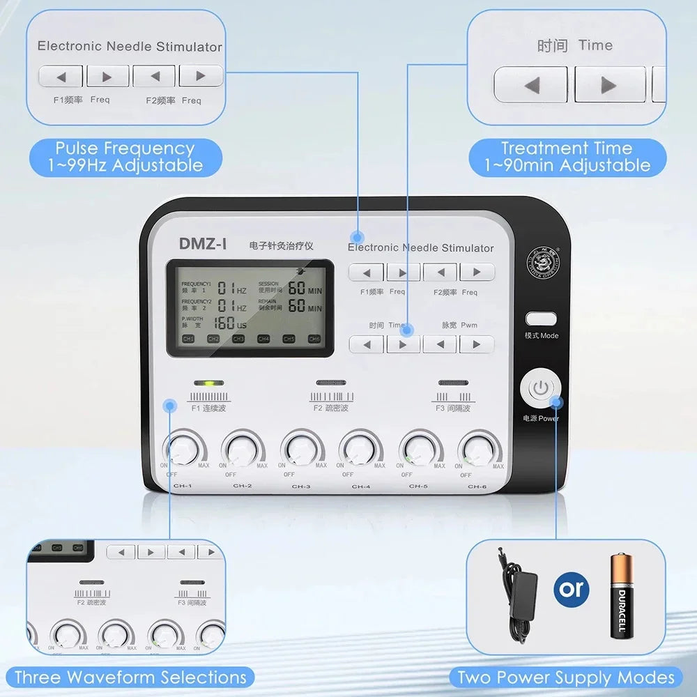 Electroacupuncture Stimulating Massager TENS Pulse acupuncture and moxibustion Therapy Output Patch Massager Promotes Relaxation