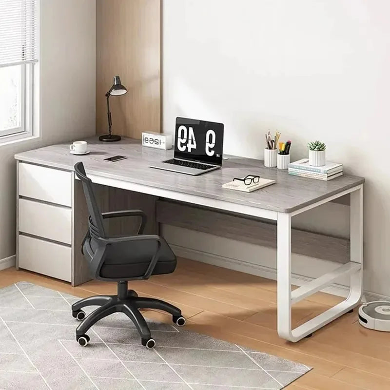 Drawers Executive Office Desk Corner Storage Living Room Supplies Computer Desks Legs European Mesa De Computador Furnitures