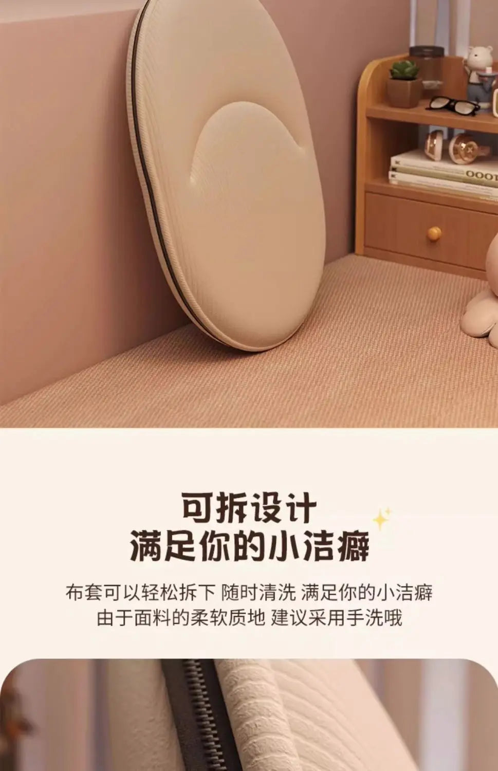 Foldable Lazy Sofa Tatami Backrest Single Seat Cushion for Bedroom Balcony Window Chair - Compact Living Space Seating