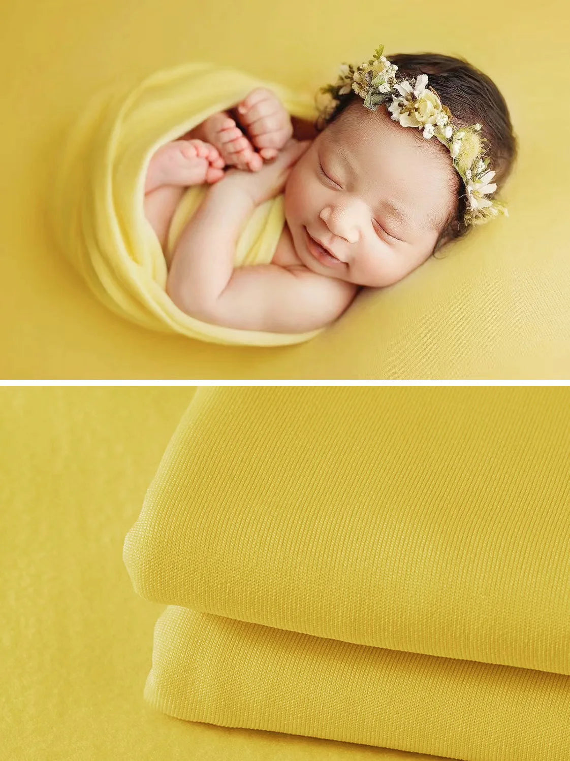 Newborn Photography Props Soft Wrap Blanket Backdrop Stretchable Fabrics for Baby Posing Studio Shooting Photo Accessories