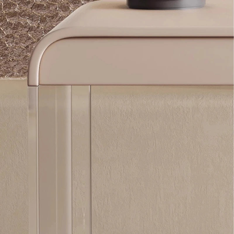 Mid-century Interior Design Office Desk Vintage Modern Light Luxury Office Desk Elegant Fashionable Home Furniture Poyta XYOD