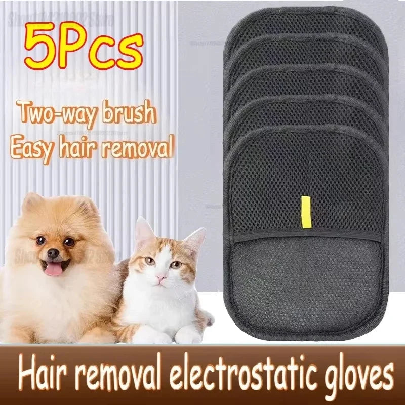 Pet Electrostatic Hair Removal Gloves Cat Brush Adhesive Comb Washing Grooming Tool  Pet Products Grooming Cats  Cat Supplies