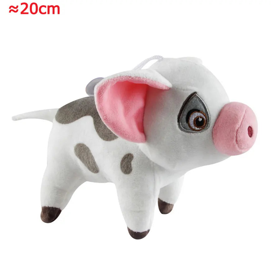 Disney Moana 2 Plushie 35cm Doll Princess Vaiana Birthday Party Supplies Cute Moana Pig Cock Toys Costume Play Accessories Props