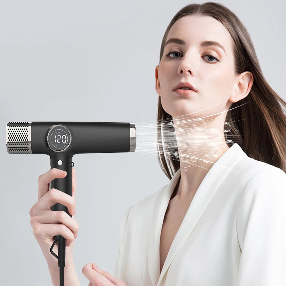 110000RPM Professional Hair Dryer Brushless Negative Ions Blow Dryer 1800W Powerful Lownoise 5 in 1 Salon Hair Airwrap Styler
