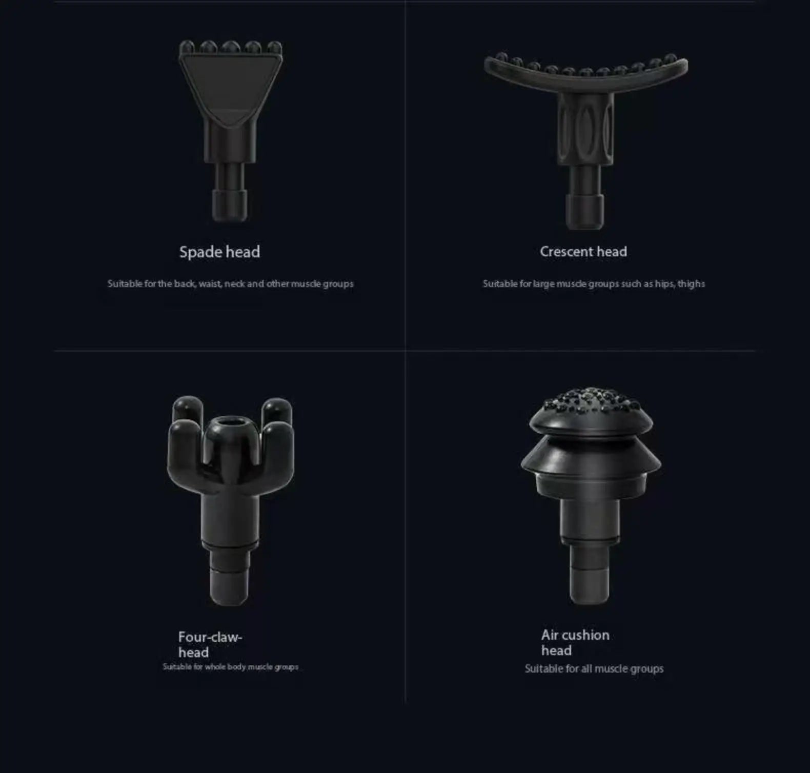 N2 N3 Fascia Gun Lenovo Brand Muscle Relaxation Massager 6-8Massage Head Long Lasting Battery Life LED Touch Portable Massager