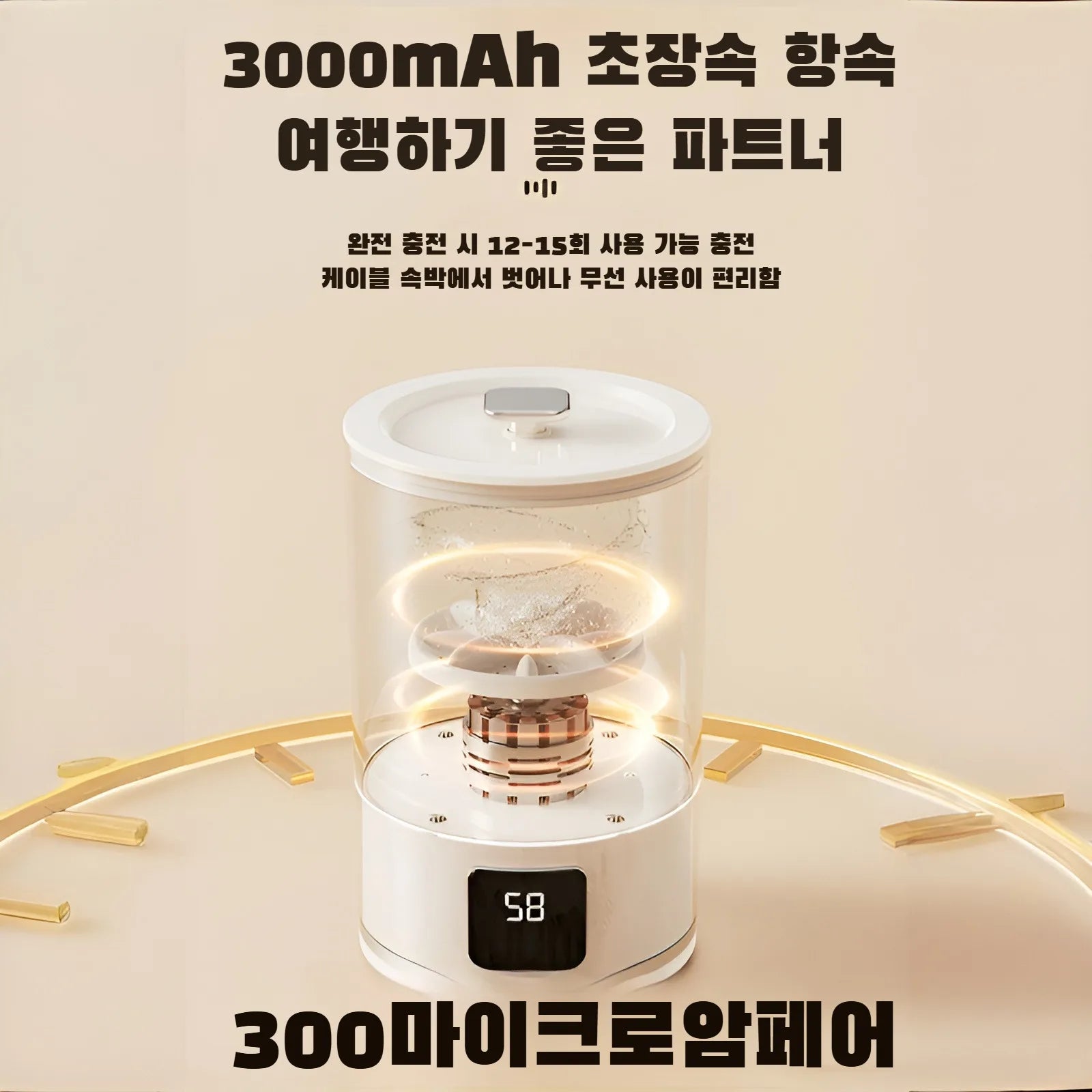 Portable underwear washing and care machine, small and mini washing machine for delicate clothes and baby underwear, no