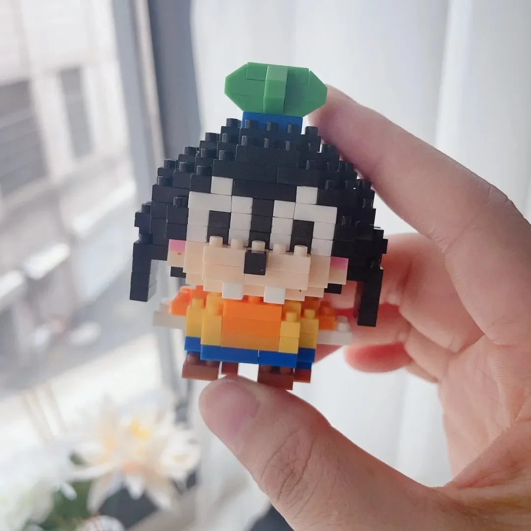 Disney Stitch Building Blocks Anime Kawaii Cartoon mini Action Children's Figures Blocks Bricks Assemble DIY Toys Gift for Kids