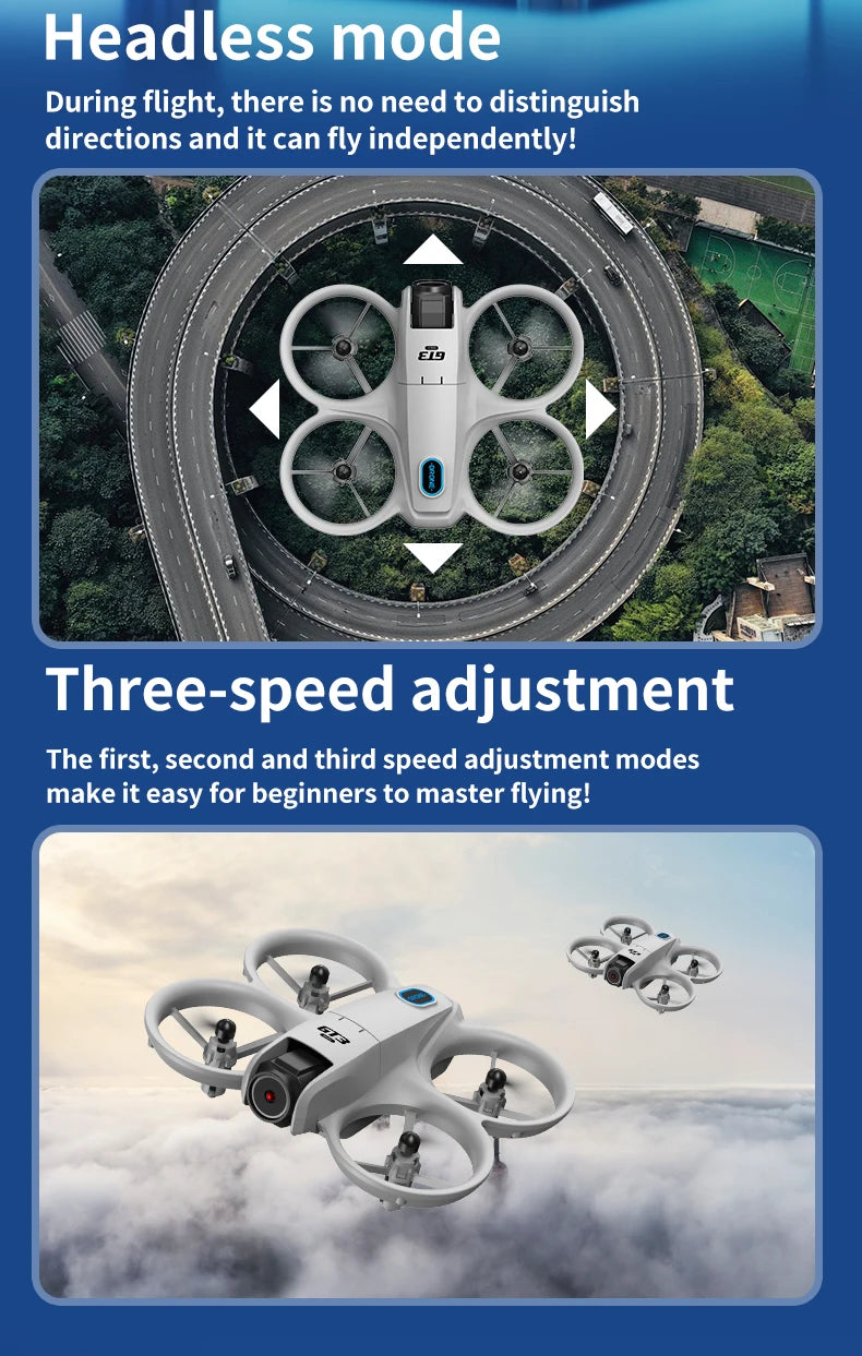 2025 GT3 MAX 8K HD Drone Screen Control Professional Aerial Avoiding Obstacle Remote Control Brushless Quadcopter Mini UAV