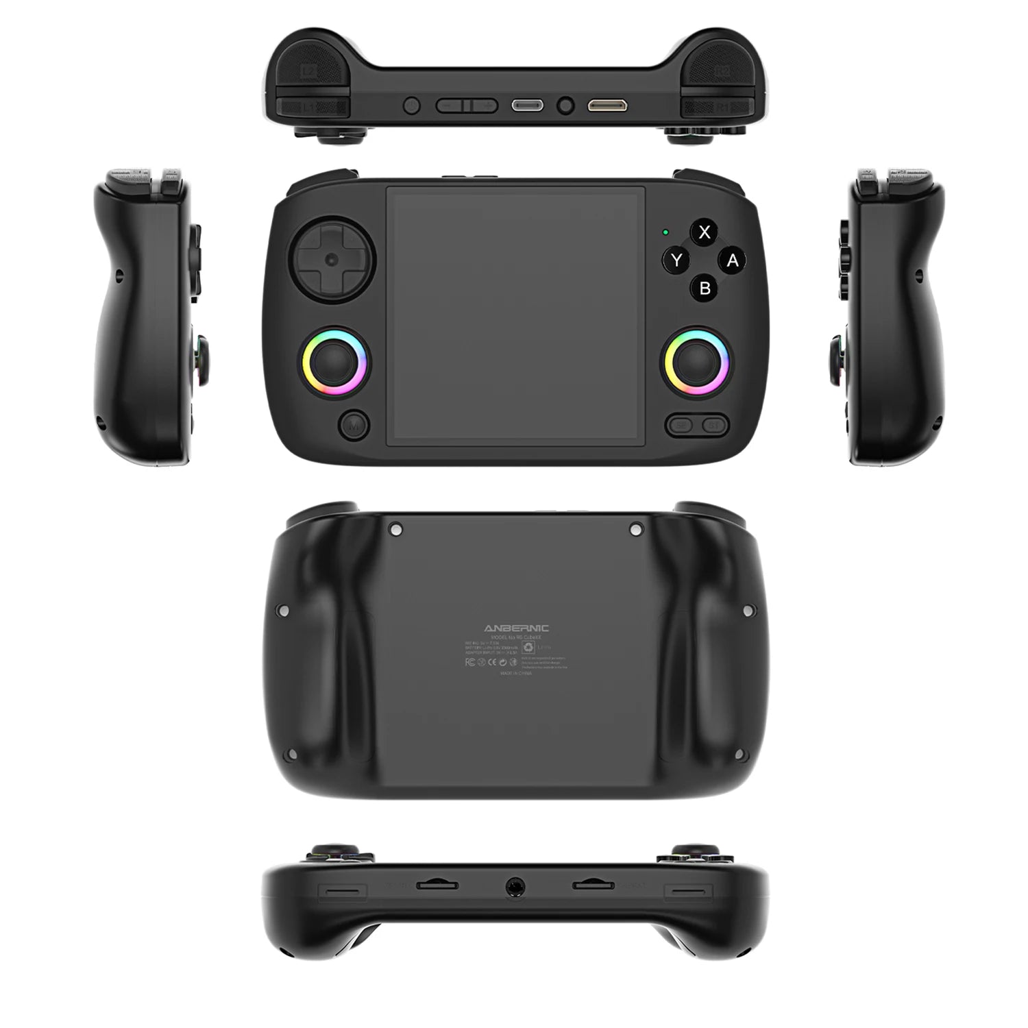 ANBERNIC RG Cubexx Retro Handheld Game Console 3.95" IPS 720*720 Screen Linux 64bit Support WiFi Bluetooth Streaming Video Games