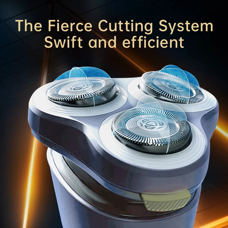 PHILIPS S1886/1887 Stand Up Electric Shaver USB Charge Stainless Steel PowerCut Blade Razor Triple Floating Head Beard Trimmer