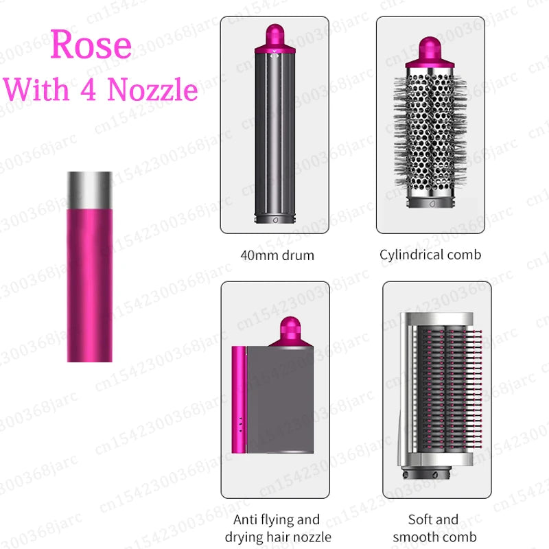 SenCiciMen X9 Multi Hair Styler Curling Iron Hair Hot Air Brush Curling Barrel Hair Dryer Salon Professional Curly Hair Styler