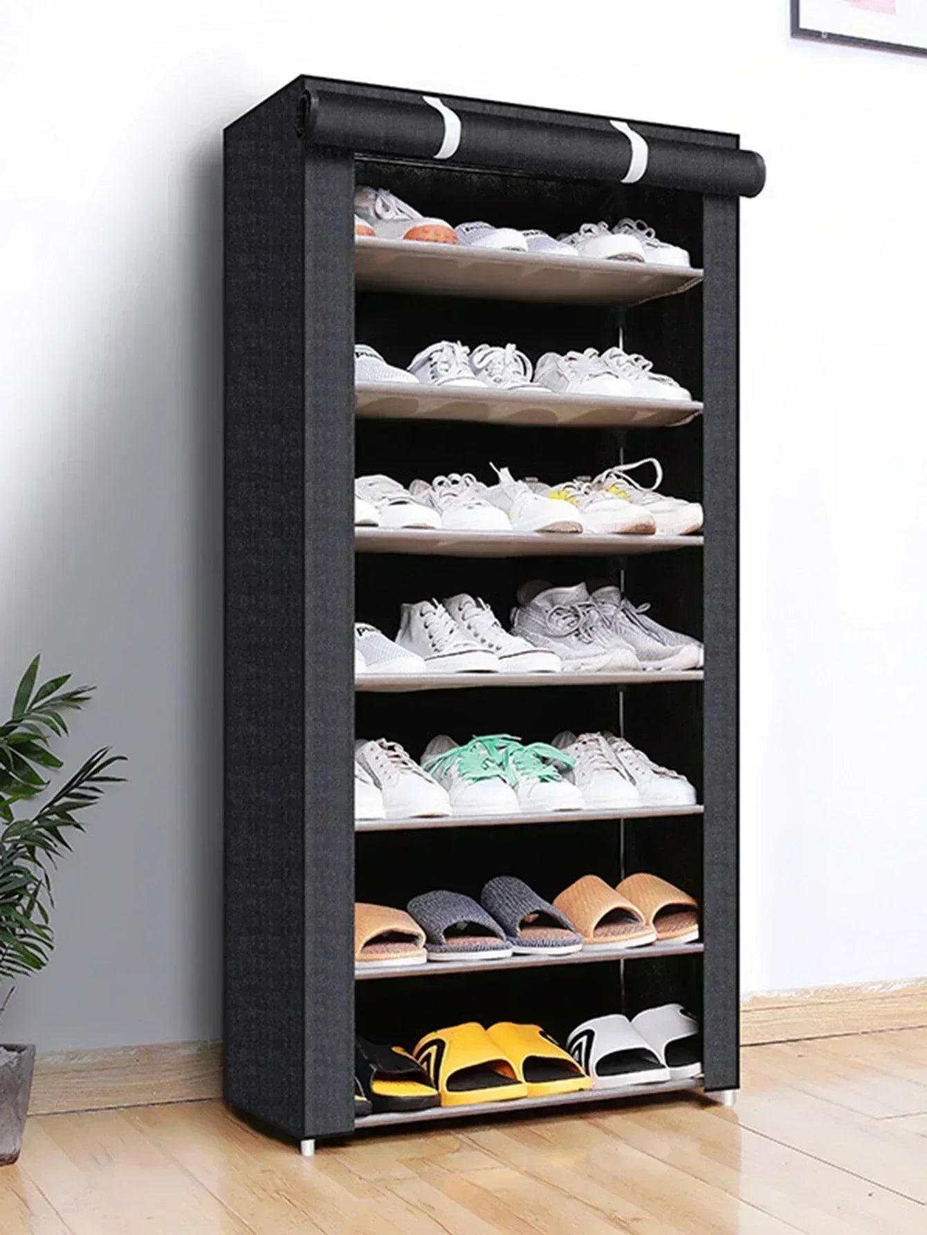 Multi-tier Combination Shoe Rack Home Bedroom Living Room Dustproof Storage Shoe Cabinet Dormitory Simple Shoe Organizer