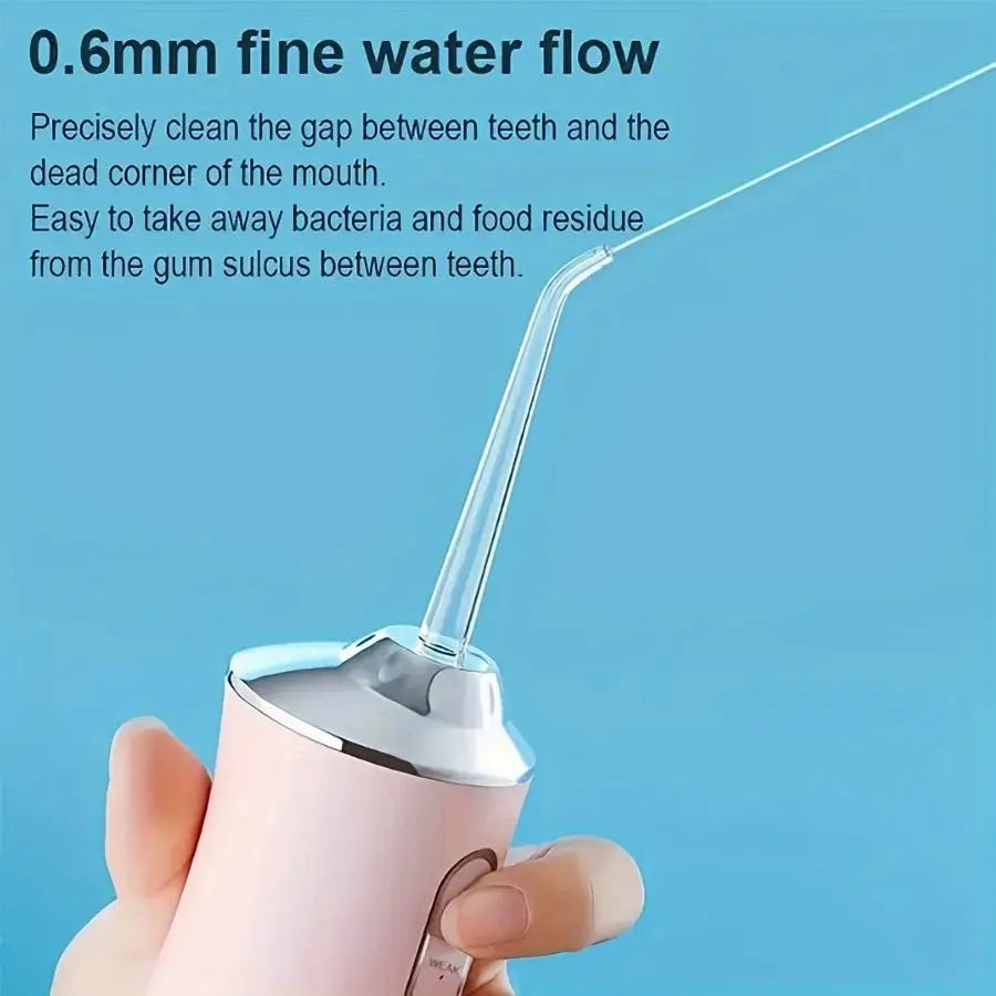 16Pack GentleCare Water Flosser Tips - Easy-to-Attach, Durable Plastic Nozzles for a Hygienic Clean, Convenient Replacement Pack