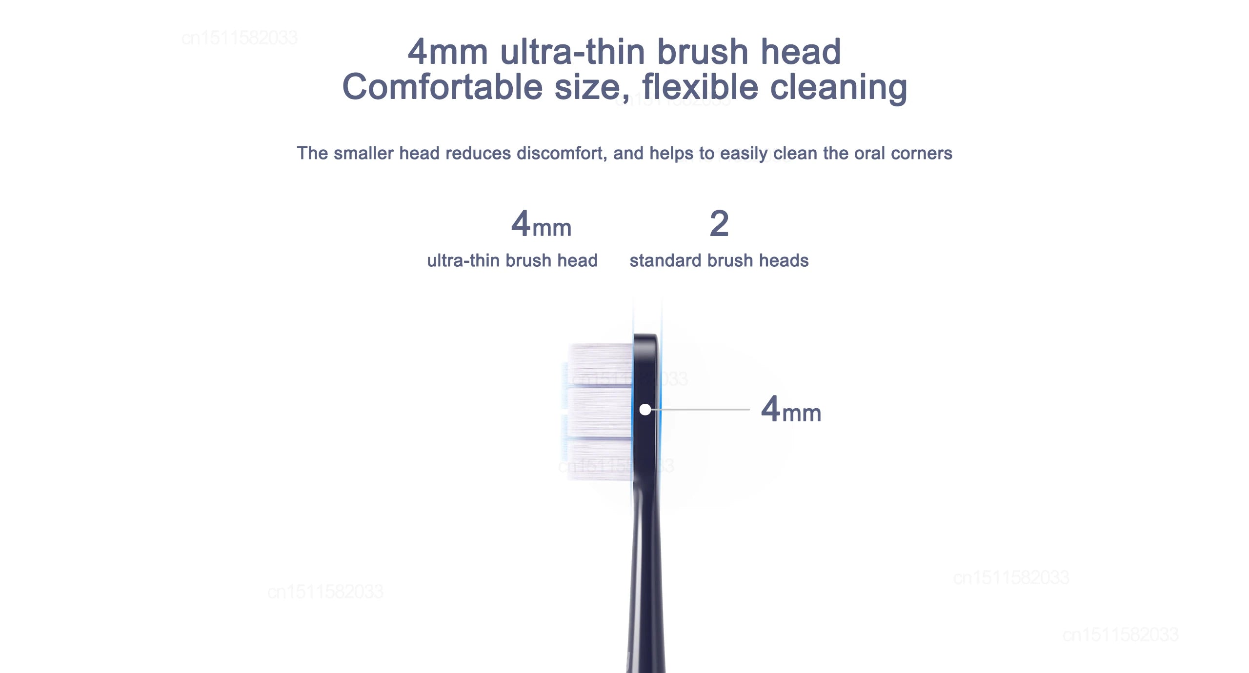 XIAOMI MIJIA Sonic Electric Toothbrush T700 Ultrasonic Vibration Teeth Whitening Oral Clean Brush Smart APP Electric Tooth Brush