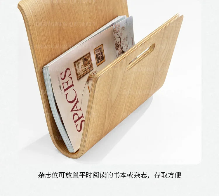 Minimalist Nordic Coffee Table Chic Solid Wood Centerpiece Ideal for Living Rooms and Balcony Corners Simple and Elegant