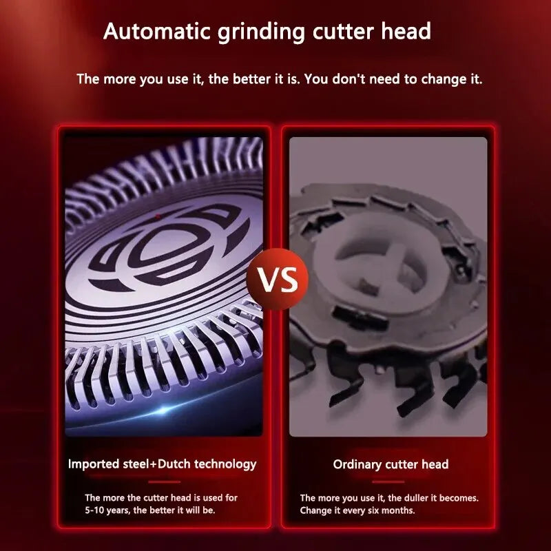 Philips New S1113 Electric Shaver Men Fast Shaving Beard Trimmer USB Charging IPX7 Ergonomic Design Triple Floating Head Razor