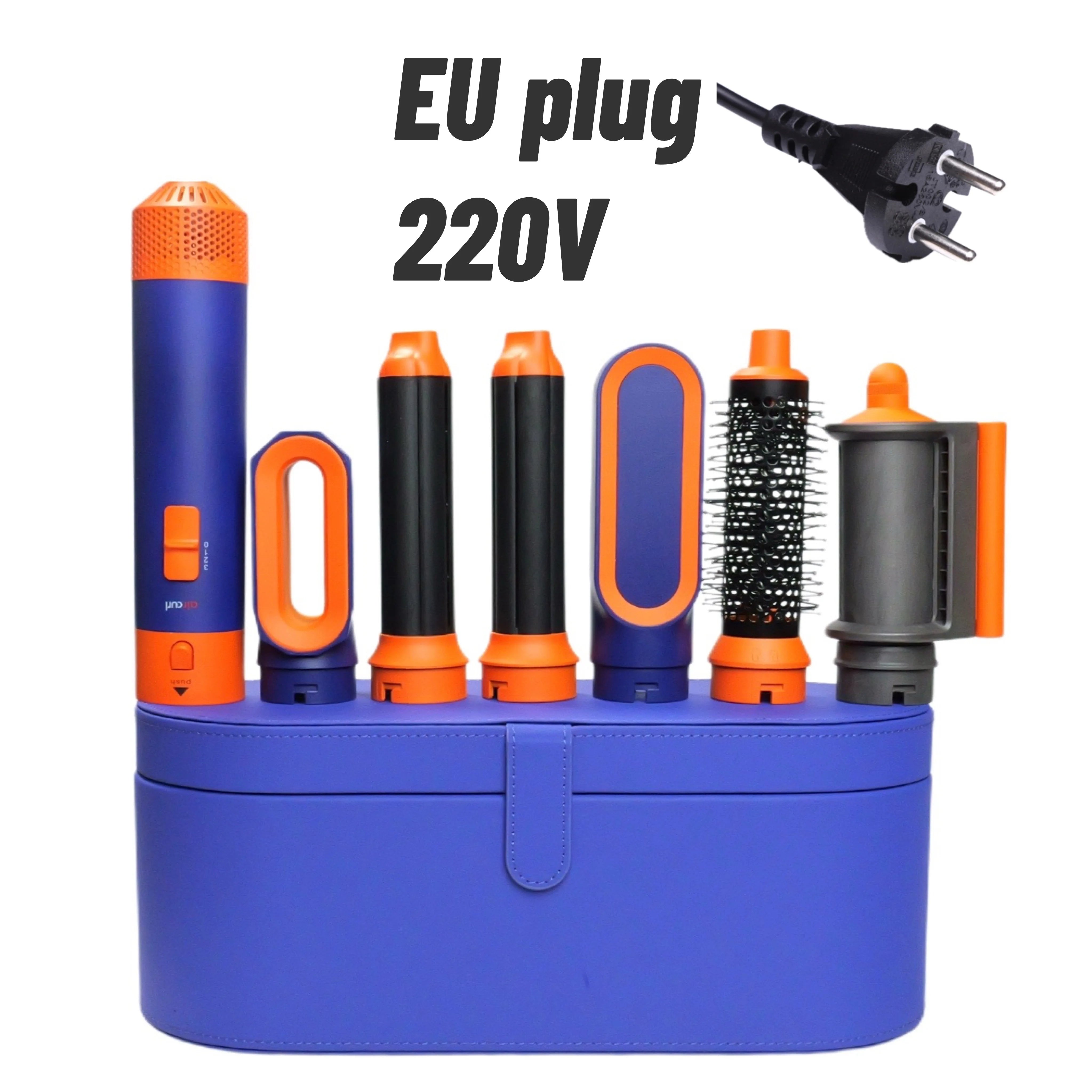 6 In 1 Hair Styler New Smooth Hair Dryer For Hair 6 in 1 hair styler With Curling Barrel Hot Air Brush Styling Tool MultiStyler