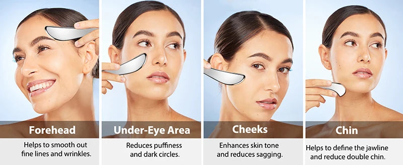 Stainless Steel Gua Sha Muscle Fascia Scraper Tool Skin Scraping Massage Tool For Body Back Arm Leg Massage Care