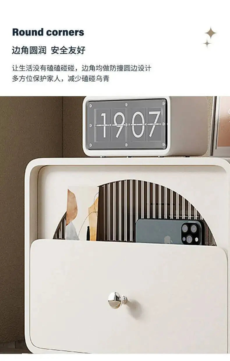 Modern Women Children Nightstands Storage Filing Design Table Nightstands Children Chevet Chambre Bedroom Furniture YN50CN