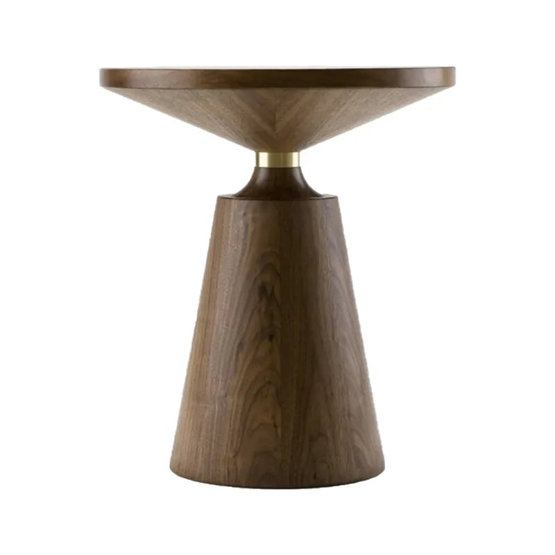 Modern Solid Wood Small Round Table Coffee Table Living Room Furniture Sofa Side A Few Simple Negotiation Table Coffee Table New