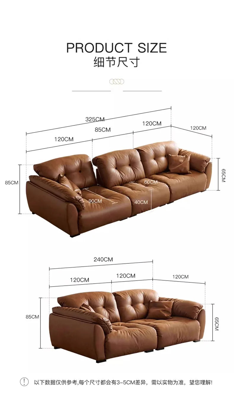 Luxury Loveseat Electric Sofa Strong Full Size Brown Lazy Recliner Chair Lounges Sleeper Designer Woonkamerbanken Furniture