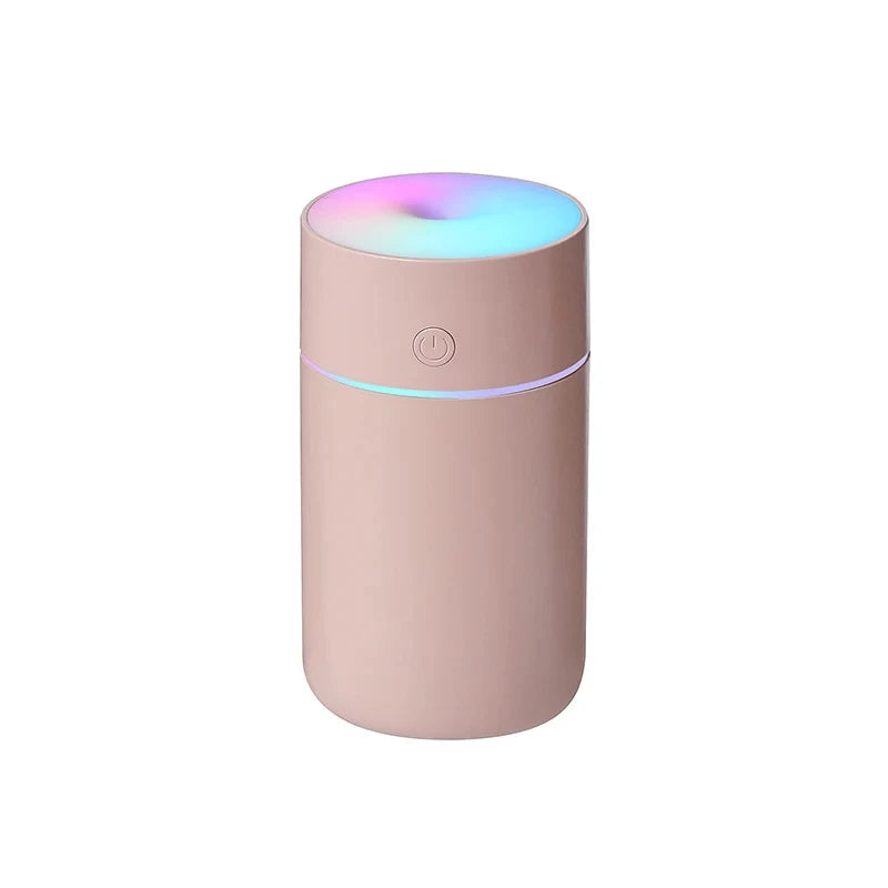 Colorful Portable Air Humidifier USB Rechargeable Wireless Home Car Mini Air Atomizer Aroma humidificador Essential Oil Diffuser